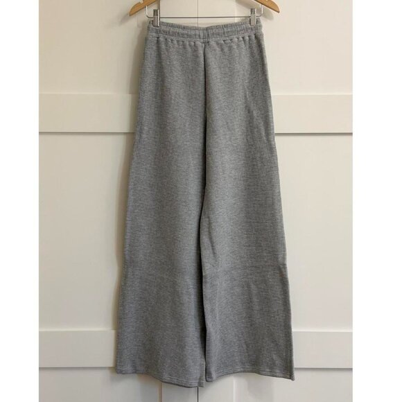 Negative Underwear Waffle Knit Track Pant in Heather Grey, Size Small - Picture 11 of 11
